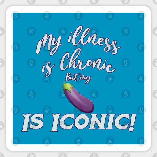 Chronically Iconic (01) Sticker by Sutilmente